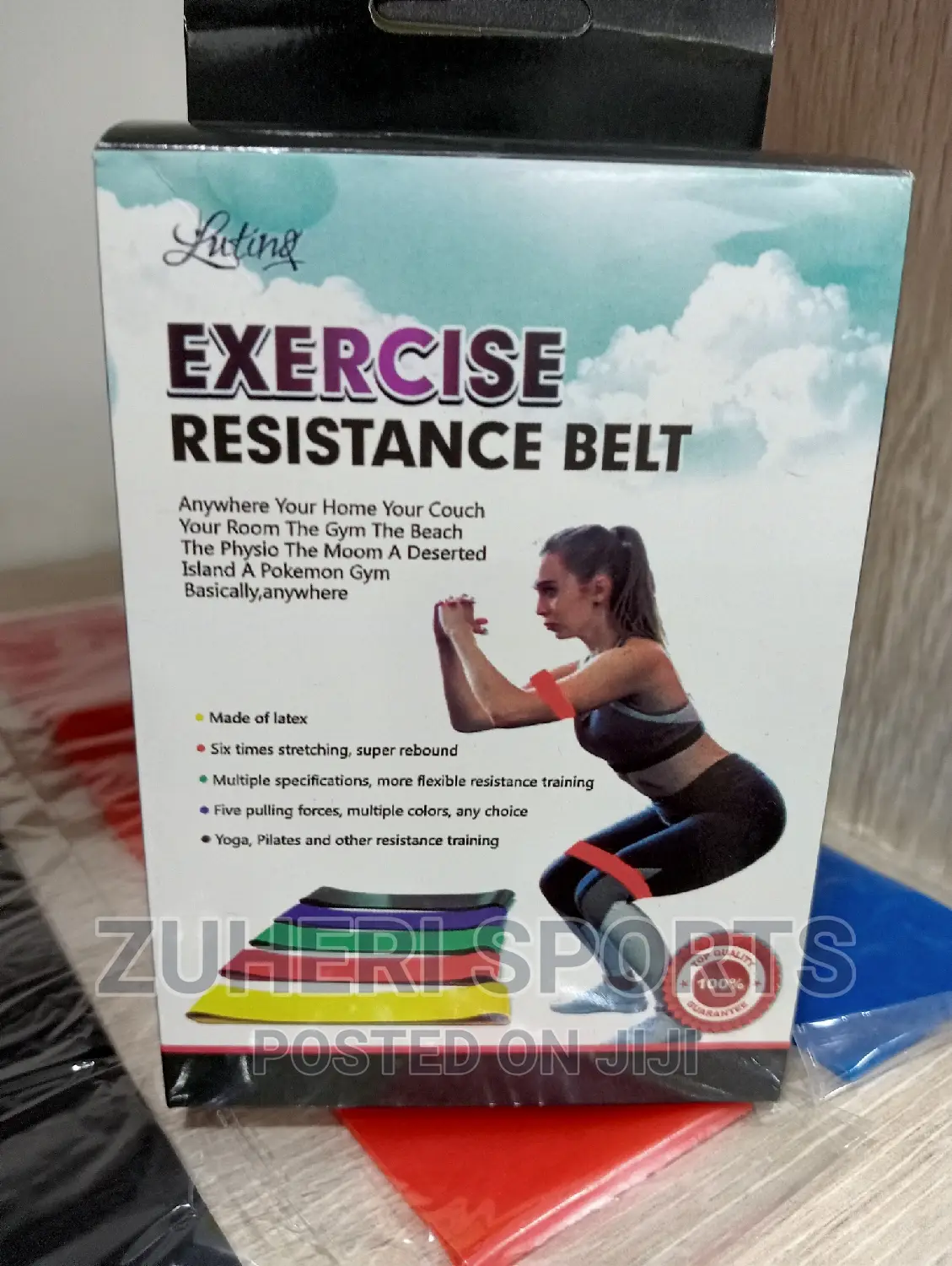Resistance Band Set for Legs and Thighs