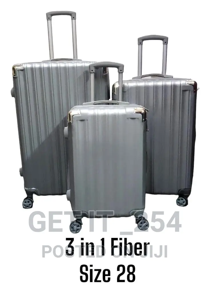 3 in One Fibre Suitcases