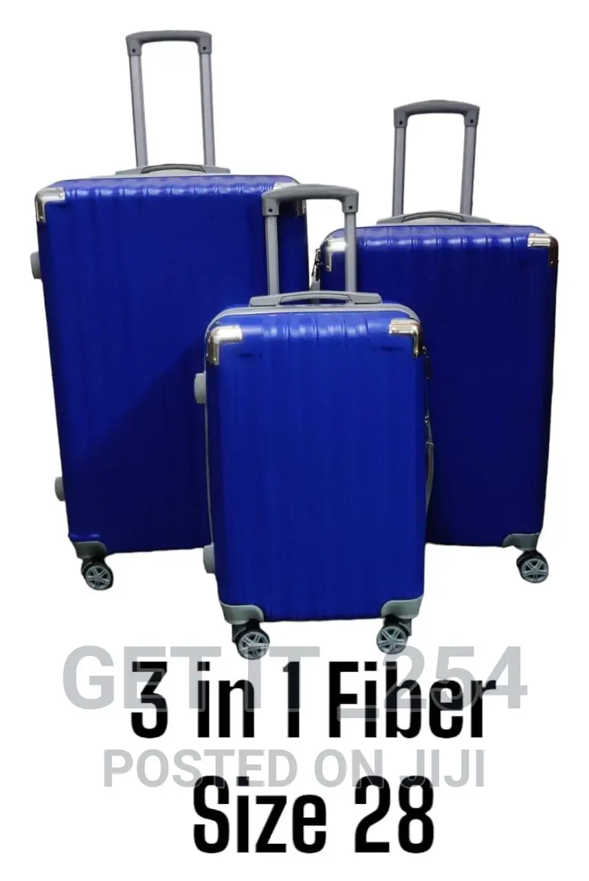 3 in One Fibre Suitcases