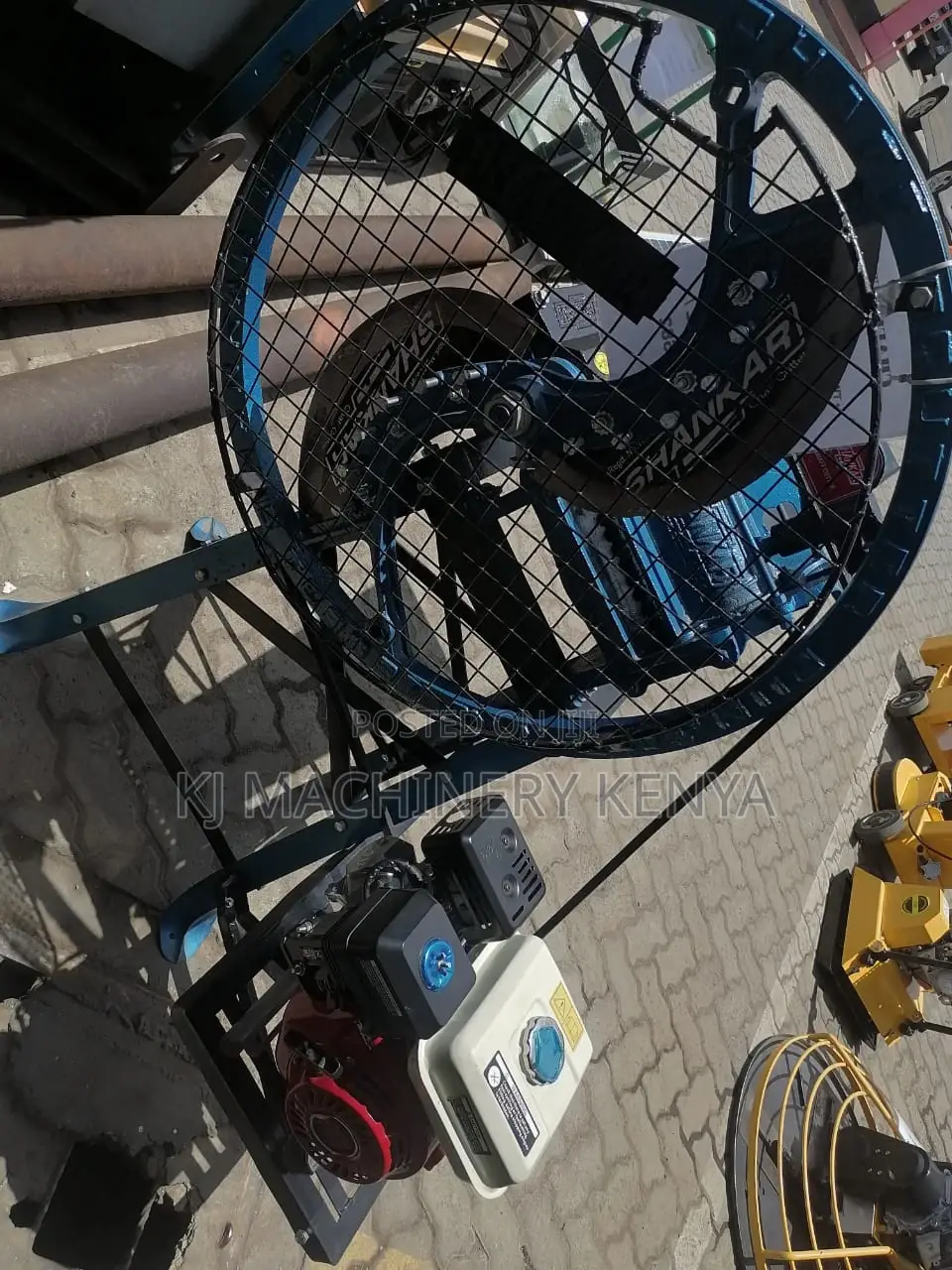 Gasoline Powered Chaff Cutter-2 Blade Engine