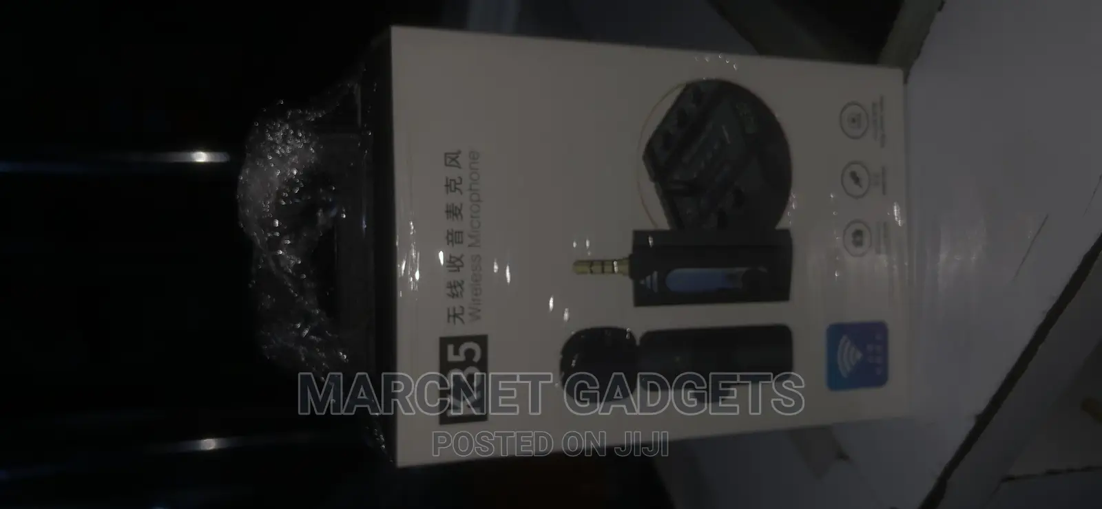 Wireless Lapel Jack Microphone for DSLR Camera and Phone