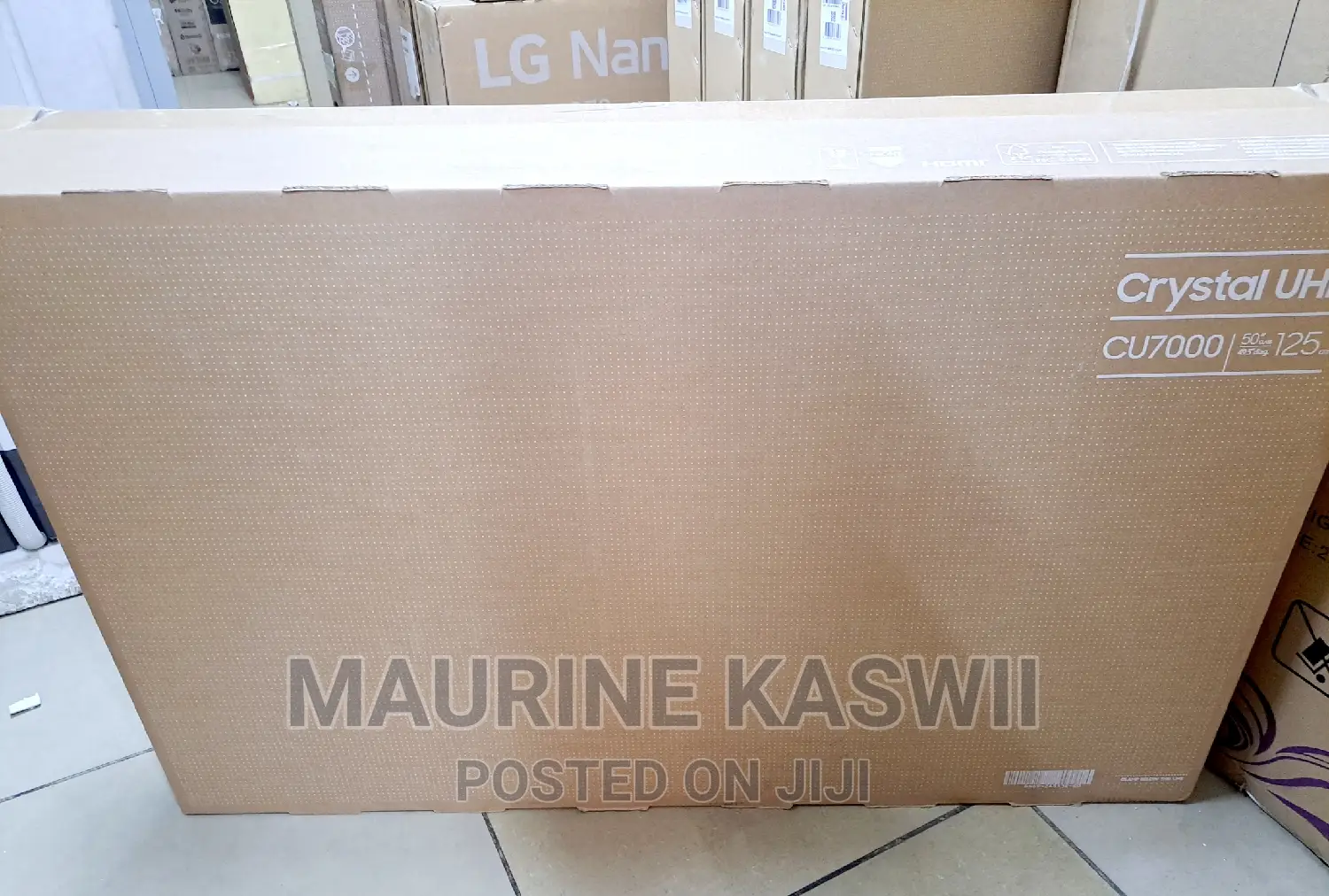 Samsung50 CU7000 50 Inch Crystal UHD Smart TV (2023)