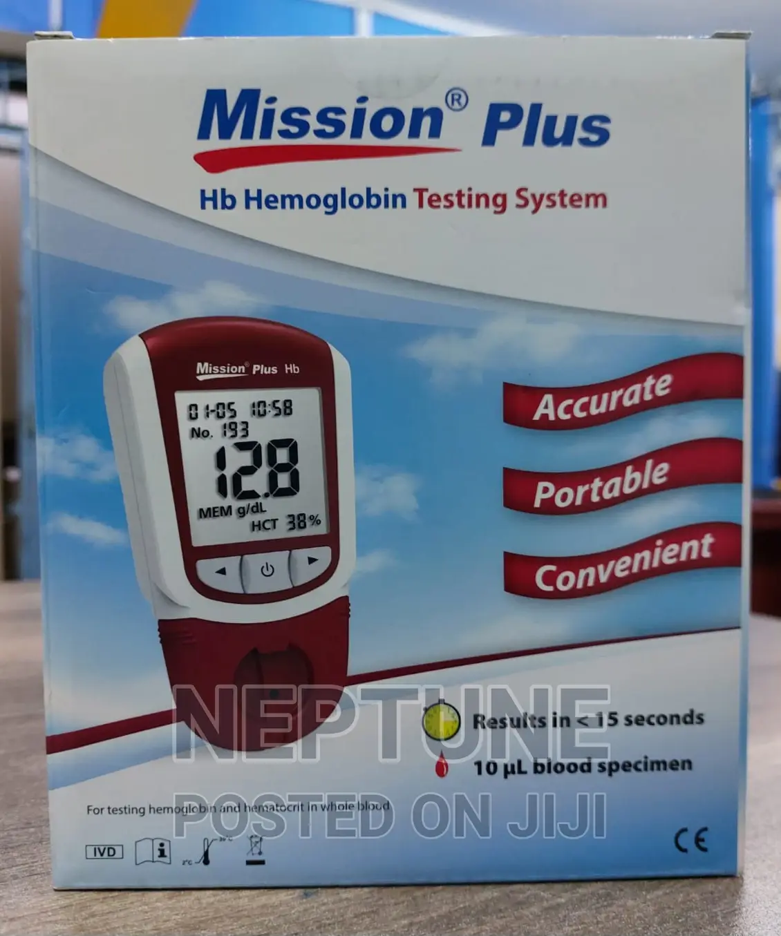 Mission Plus Hb Machine