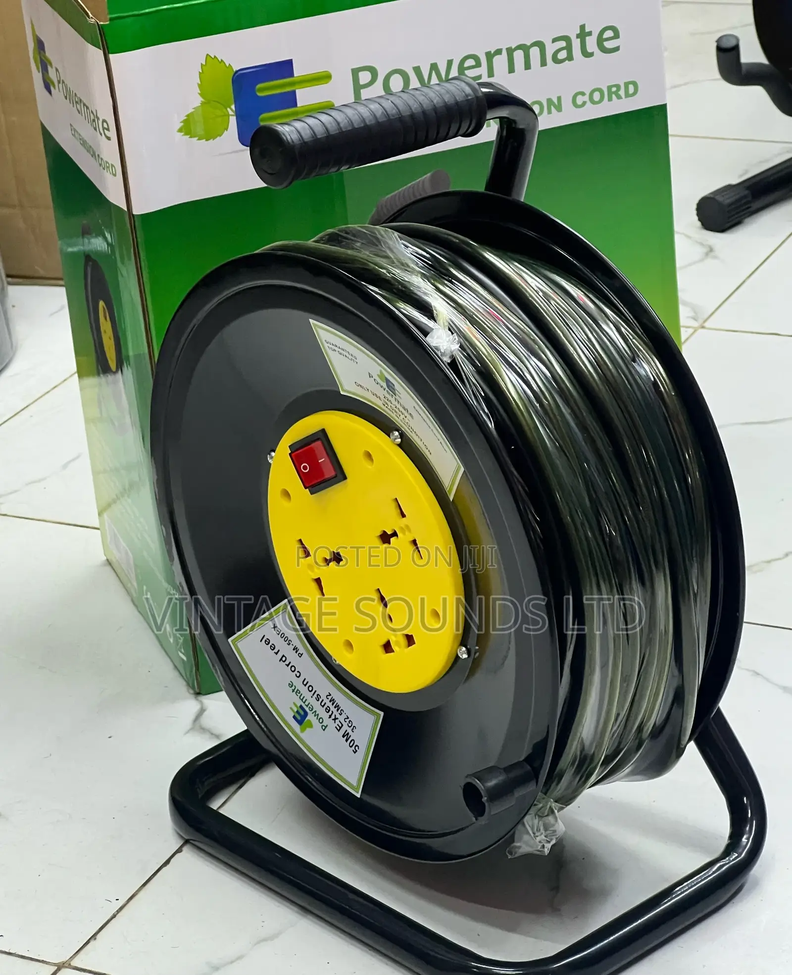 Powermate 50M 2.5mm Power Cable Extension Reel 100% Copper