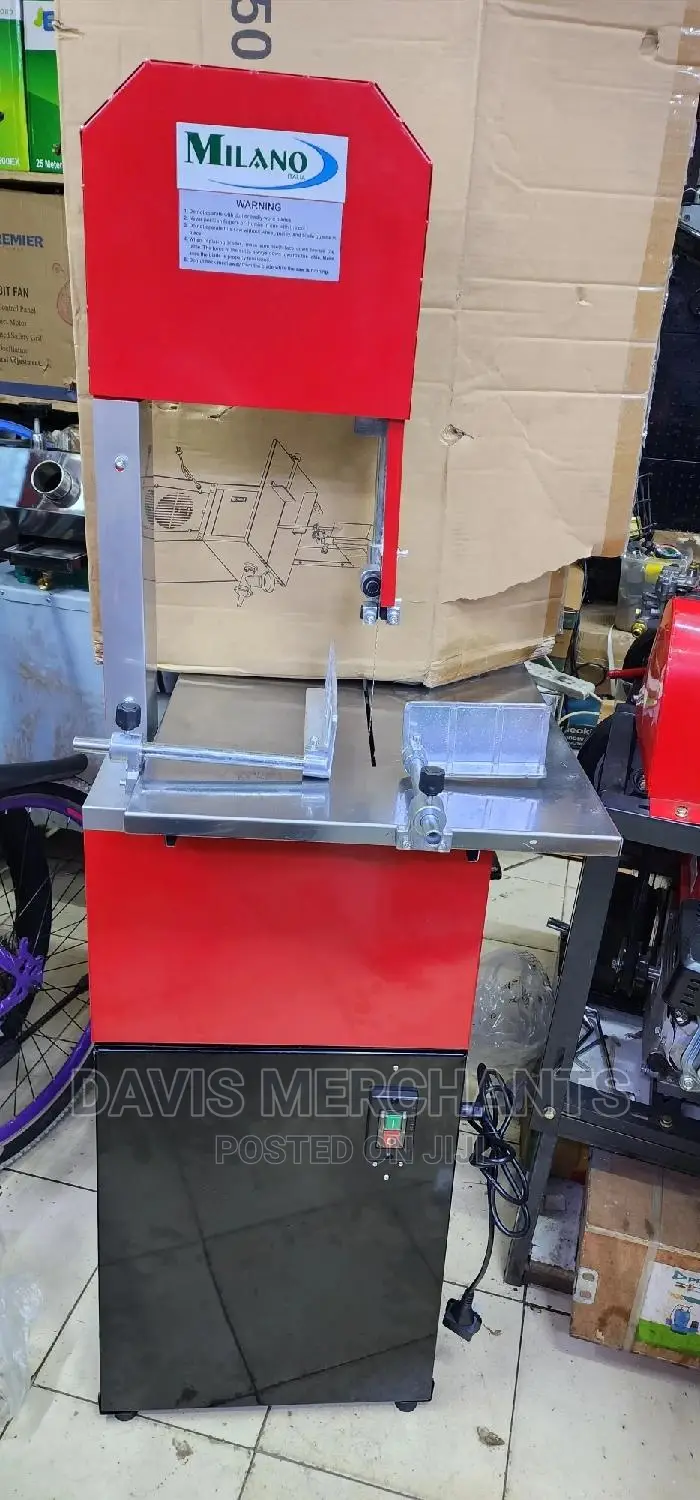 Commercial Hybrid Bone Saw Machine With Meat Mincer