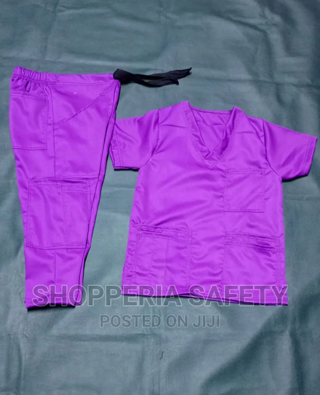 Purple Medical Scrubs