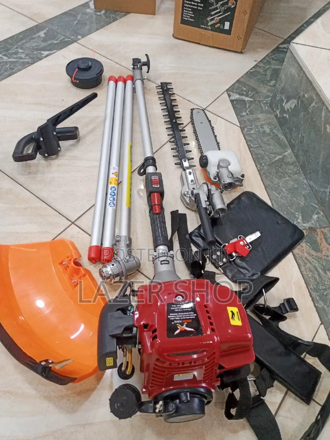 Multi -Function Brush Cutter/Hedge Trimmer