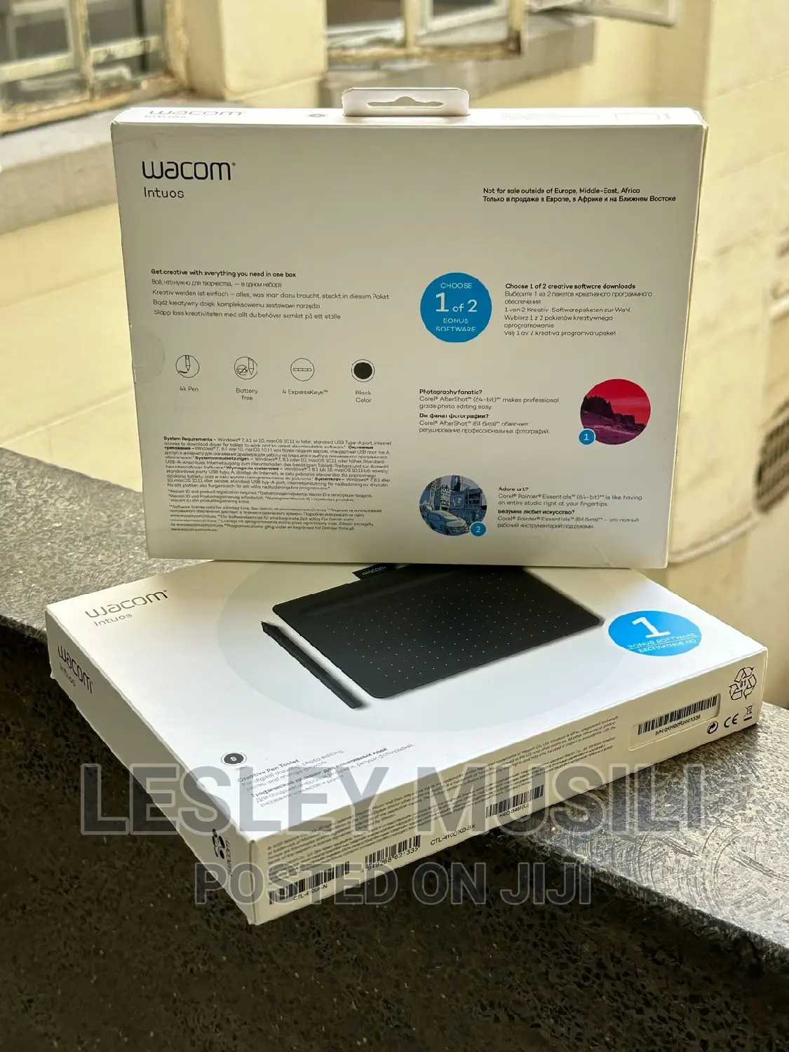 Wacom Intuos Small Graphics Drawing Tablet
