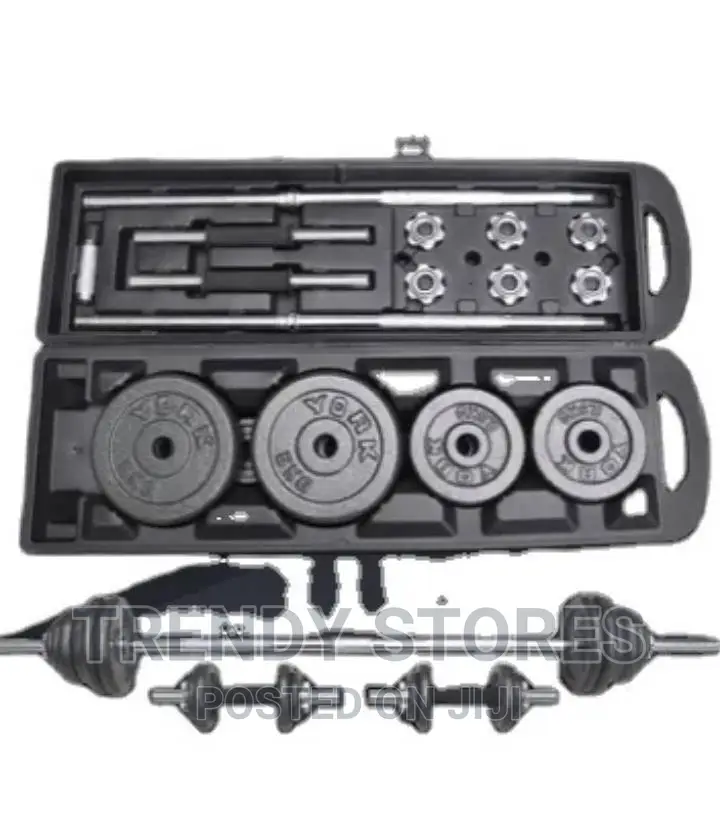 50kg Barbell and Dumbbell Set