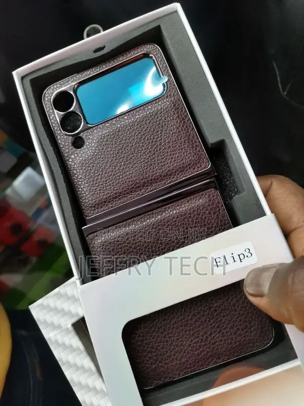 Samsung Galaxy Z Flip 3 5G Case, Leather Case, PU Leather