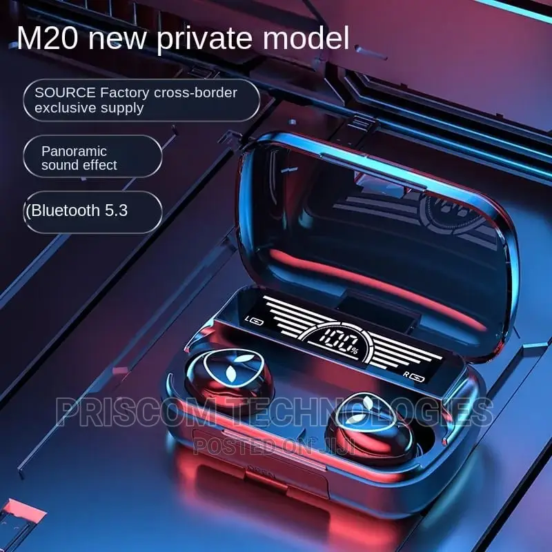 High Quality Ear Buds, M20 Wireless Earbuds Bluetooth 5.3