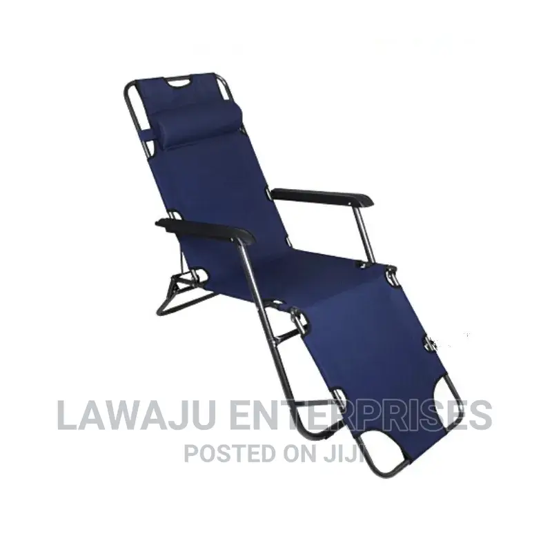 2-in-1 Beach Lounge Chair Camping Chair