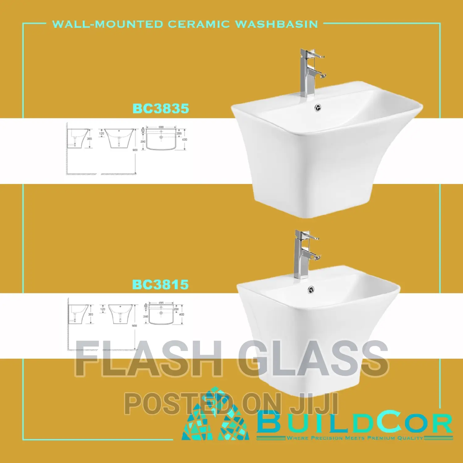 Buildcor Wall Basin