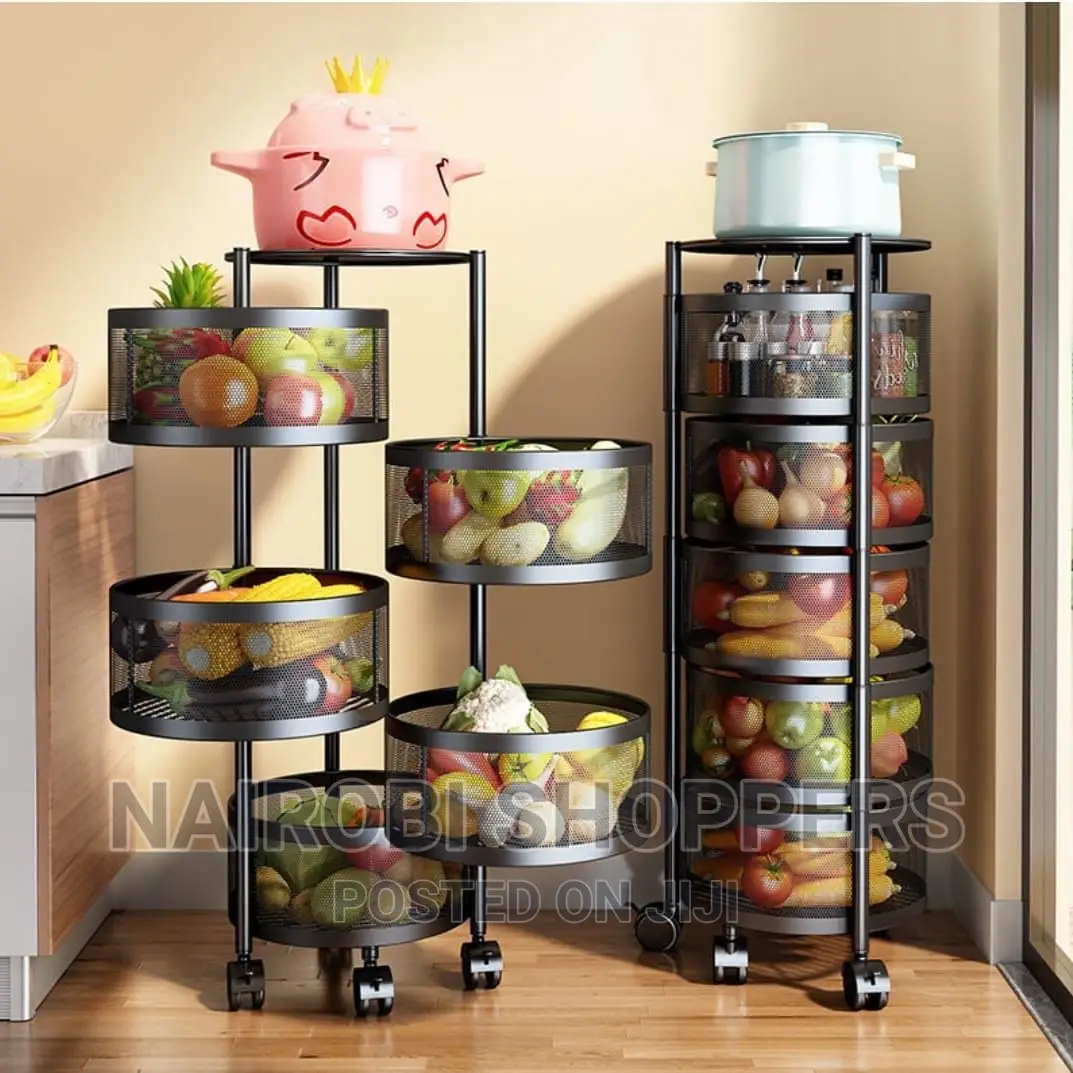 5tier Metallic Storage Rack