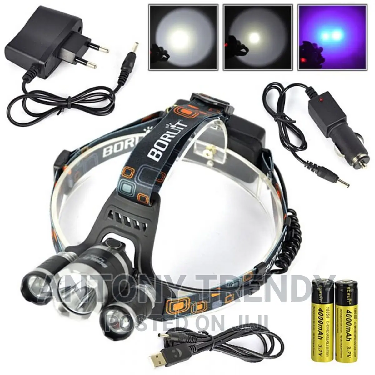 High Lumen Bright Headlamp
