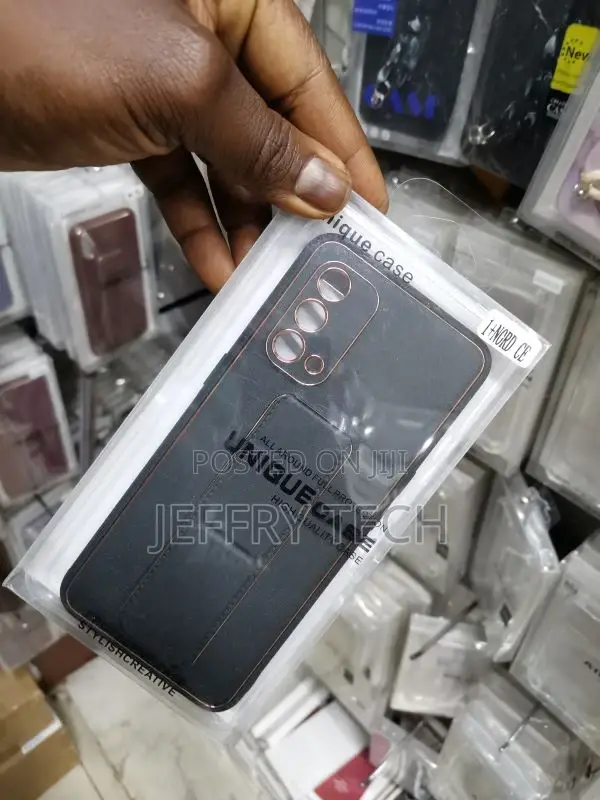 Wrist Strap Black Case for Oneplus Nord CE 2 5G Fashion