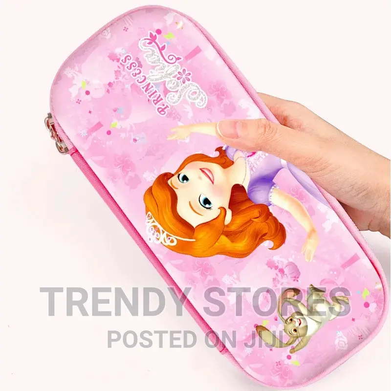 Girls Disney Themed Pencil Pouches /Pencil Cases