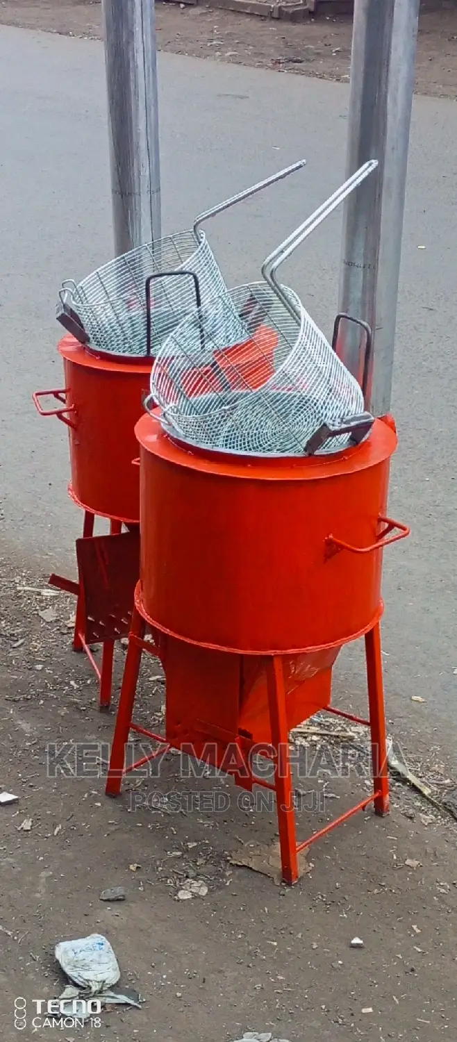 Firewood /Charcoal Chips Fryers Jikos