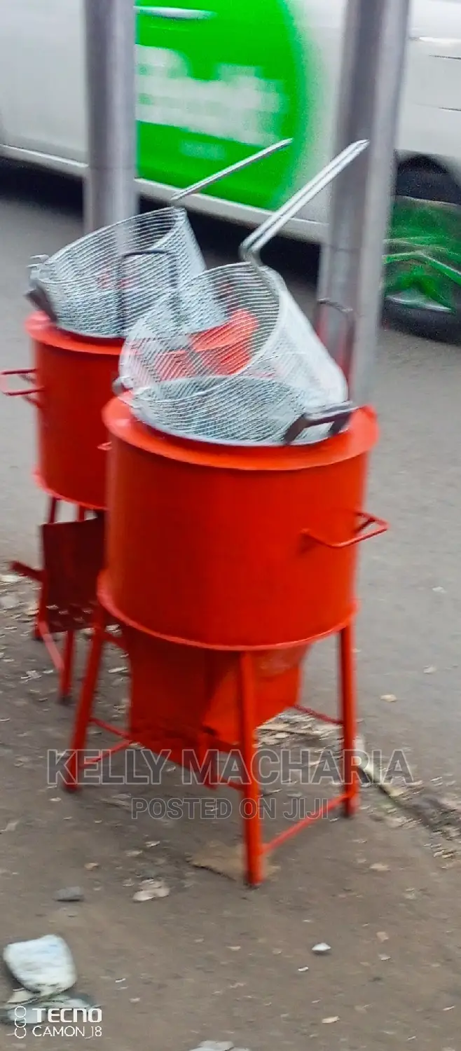 Firewood /Charcoal Chips Fryers Jikos