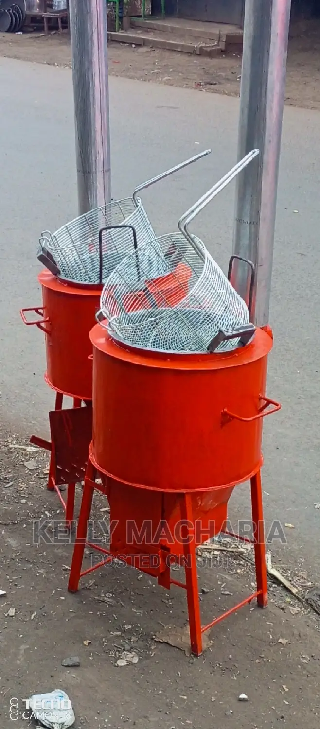 Firewood /Charcoal Chips Fryers Jikos