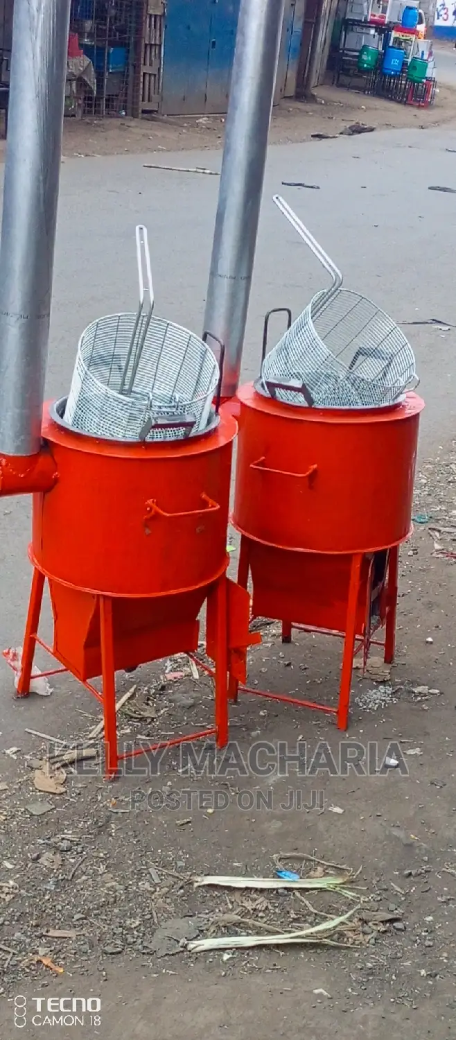Firewood /Charcoal Chips Fryers Jikos