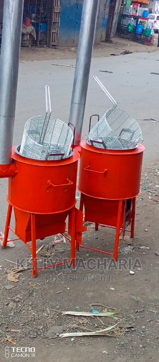 Firewood /Charcoal Chips Fryers Jikos
