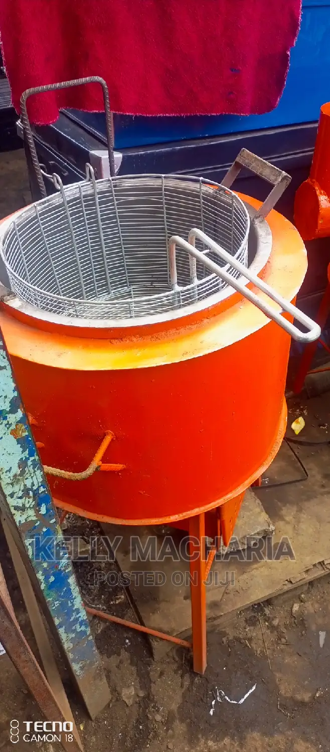 Chips Fryers Jikos Charcoal/Firewood