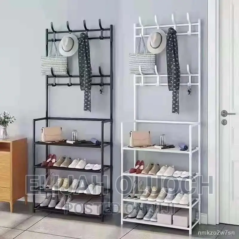 Strong Metallic 5 Layer Cloth Rack
