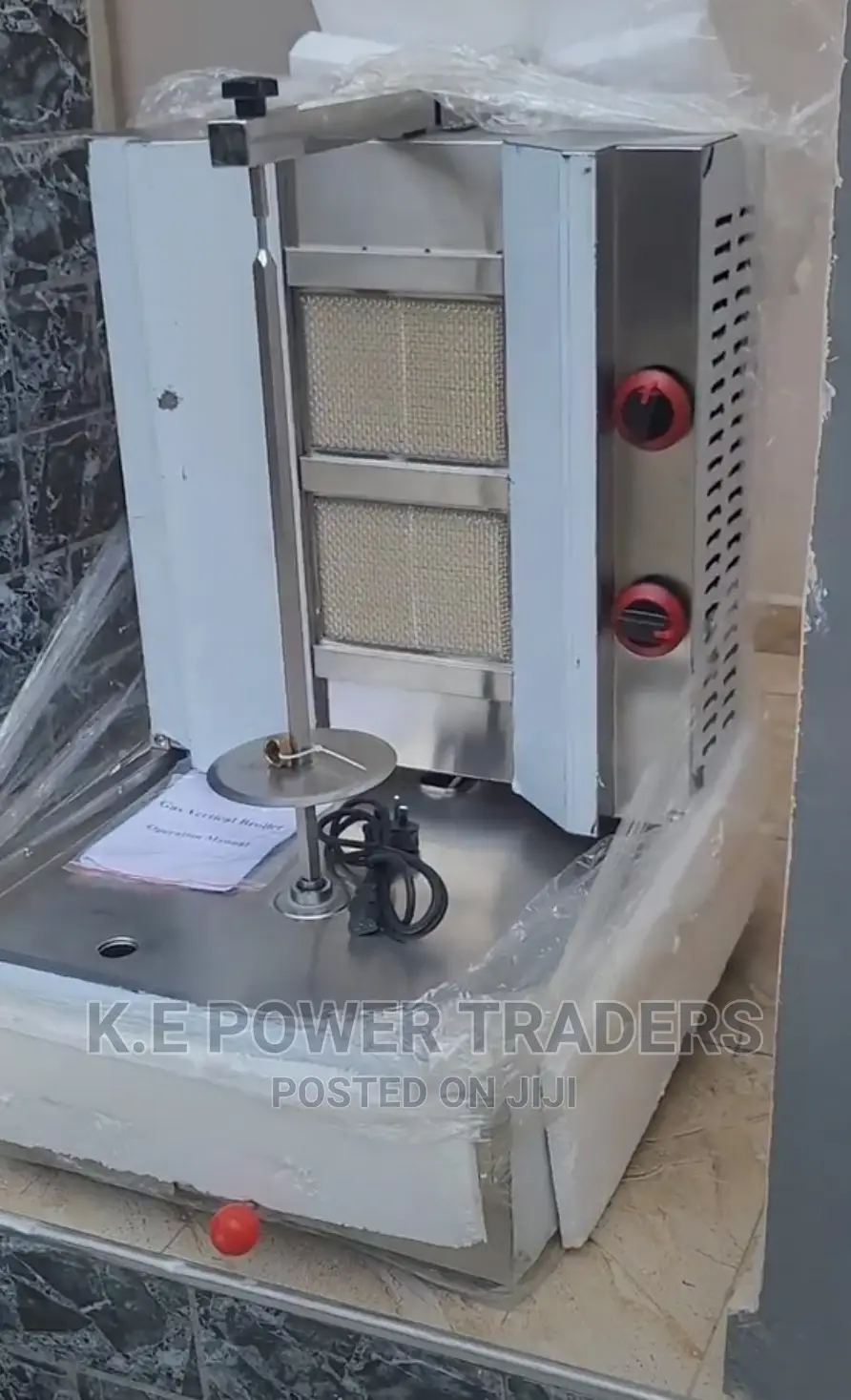 Automatic 2 Burner Shawarma Machine
