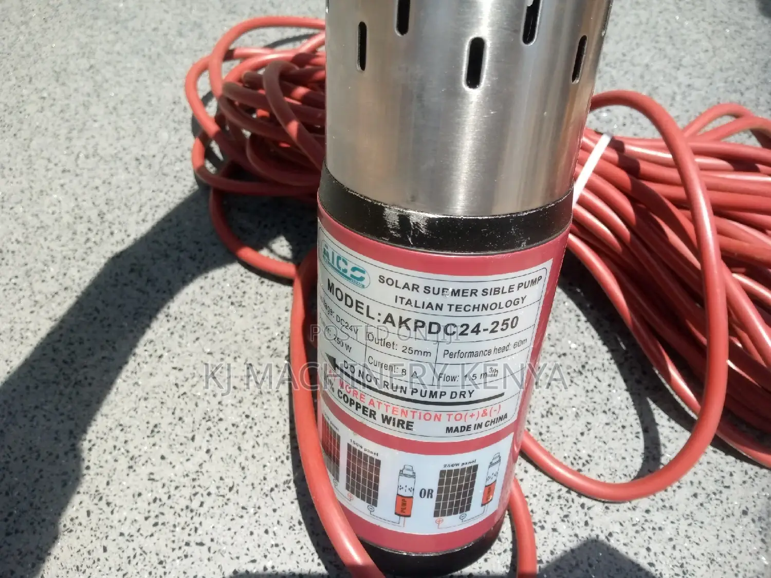 Submersible Water Pump Restocked