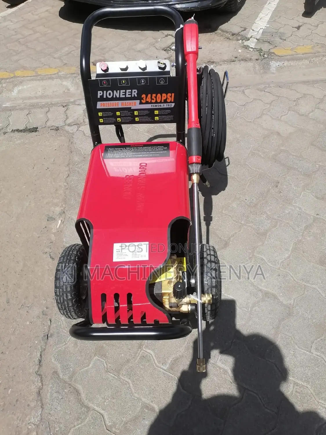 Pioneer Electric 3450psi Highpressure Washer Machine.