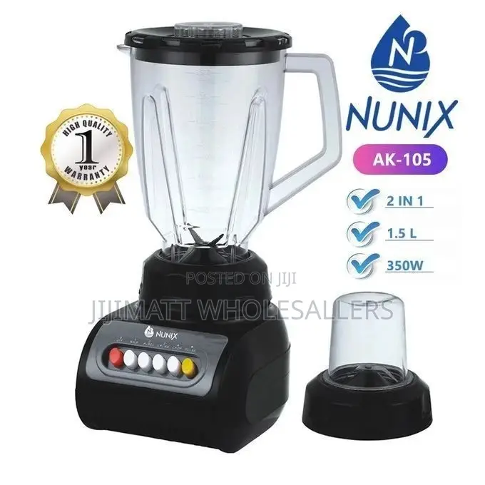 Nunix Ak105 2in1 Blender 1.5l