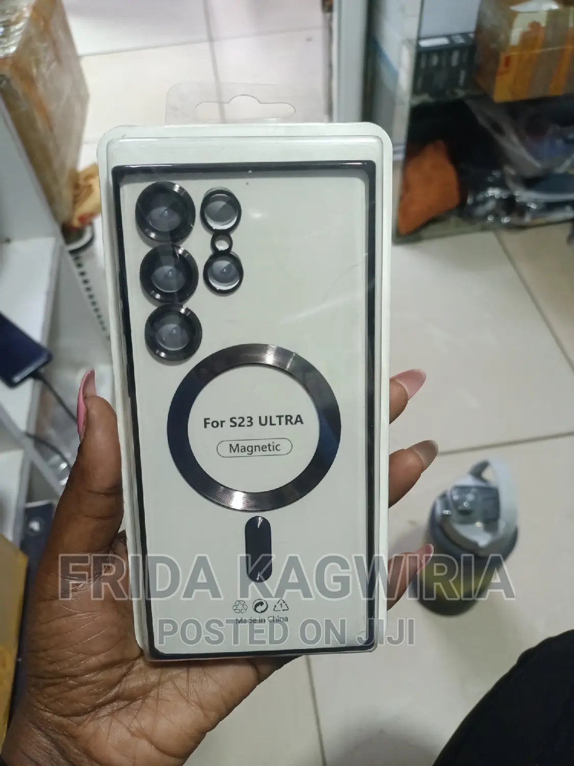 Samsung S23 Ultra Clear Magsafe Case With Camera Protector