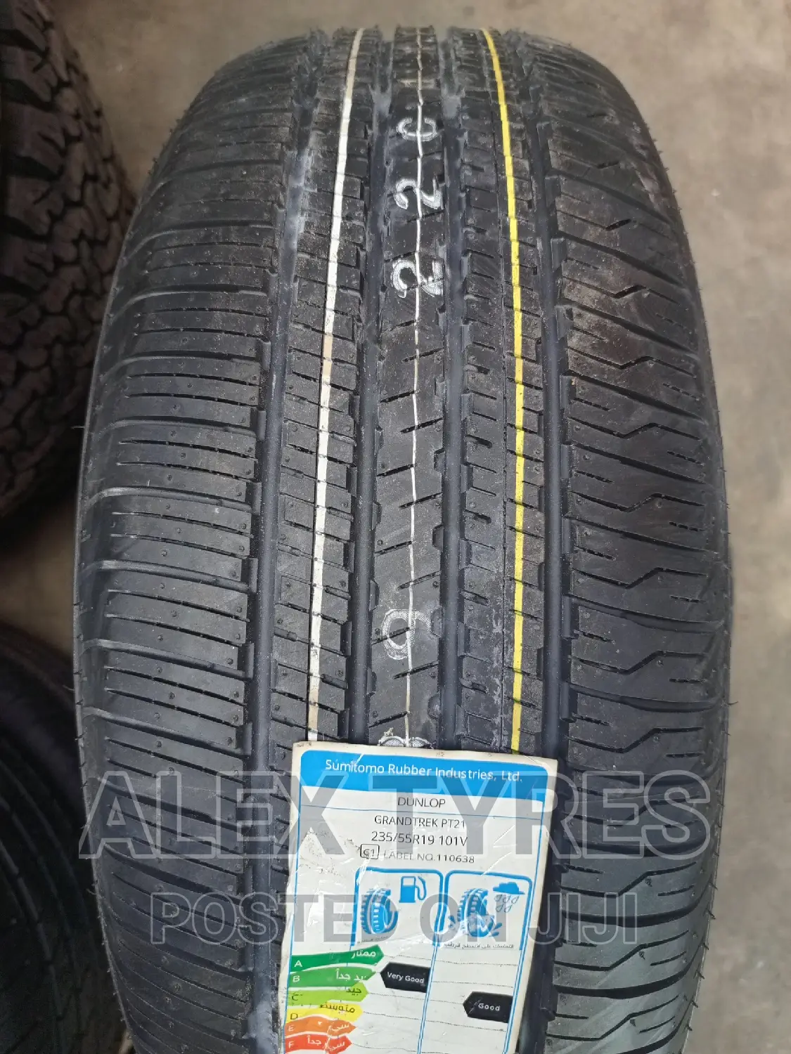 235/55r19 Dunlop Tire Made in Japan