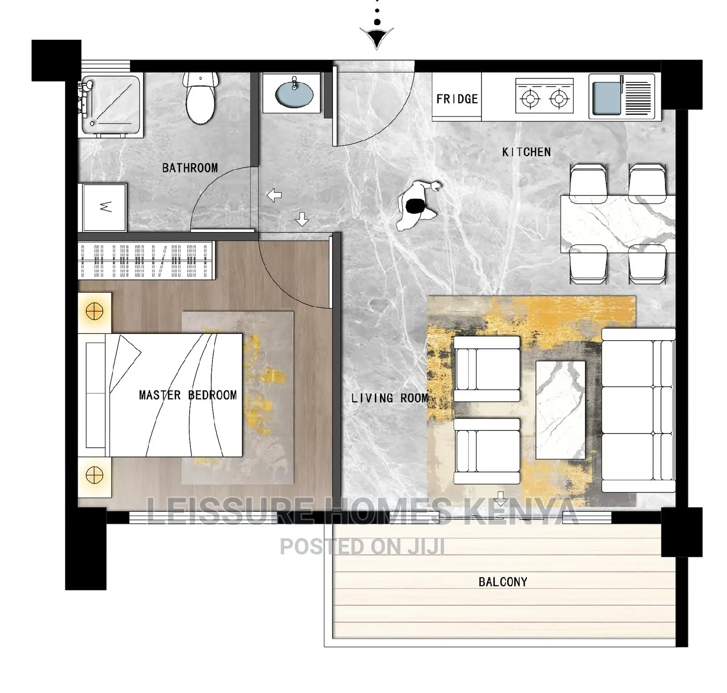 1bdrm Apartment In Kileleshwa For Sale