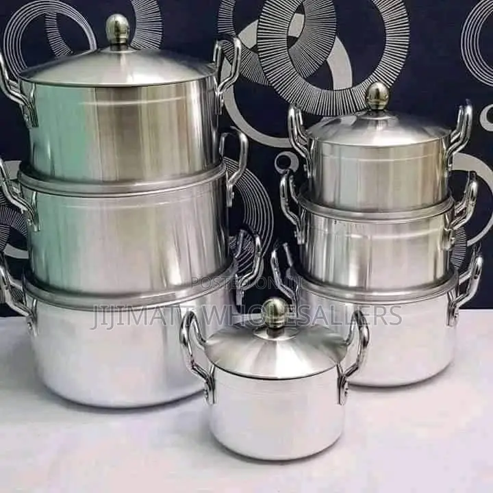 14 Pieces Tornado Cookware Stainless Set
