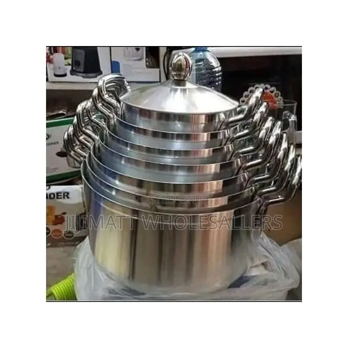 14 Pieces Tornado Cookware Stainless Set