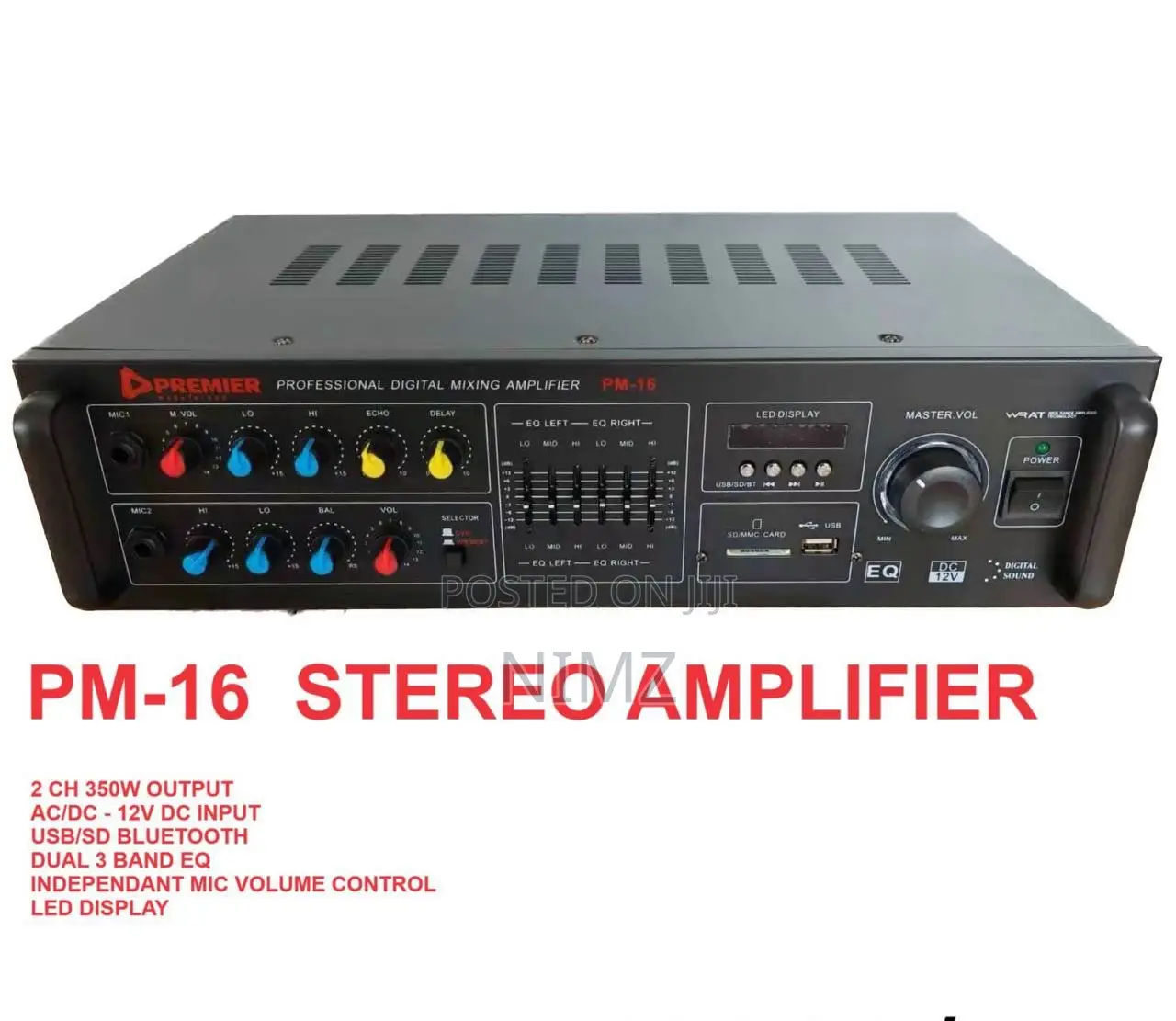 Premier Stereo Amplifier