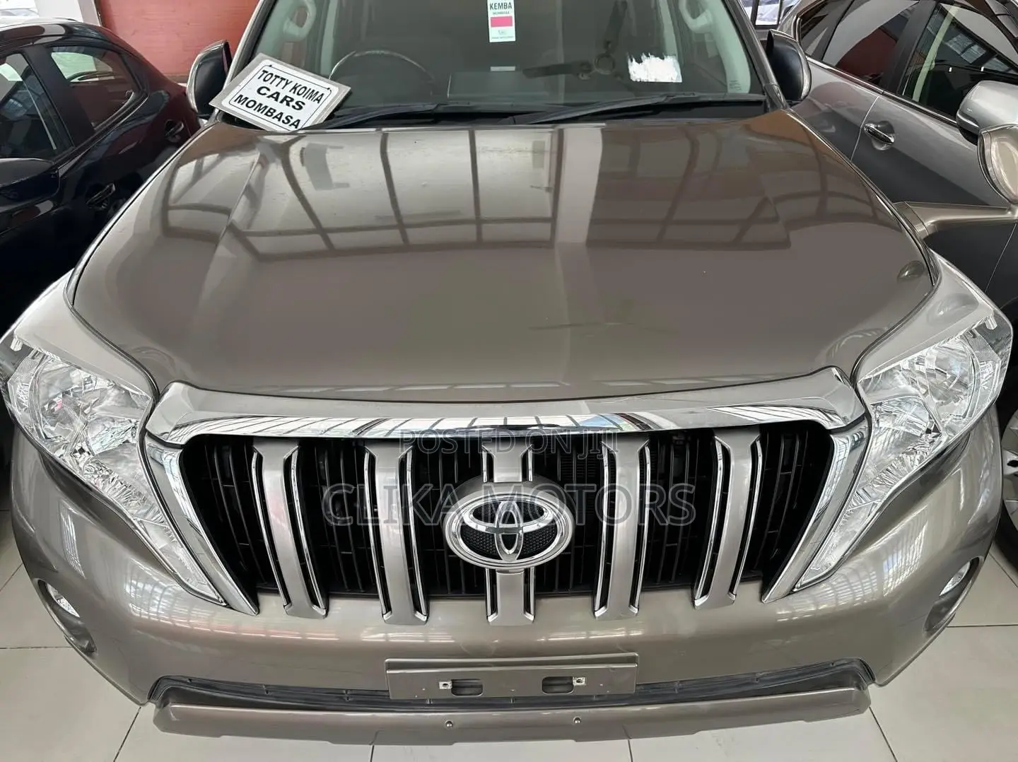 Toyota Land Cruiser Prado 2016 Gold