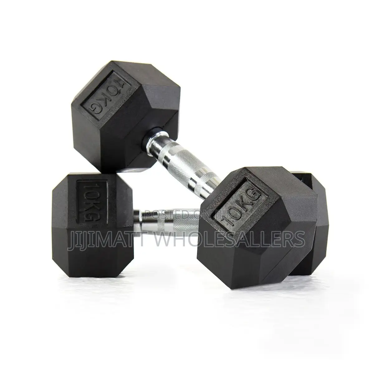 10kg Hexagon Dumbell Available