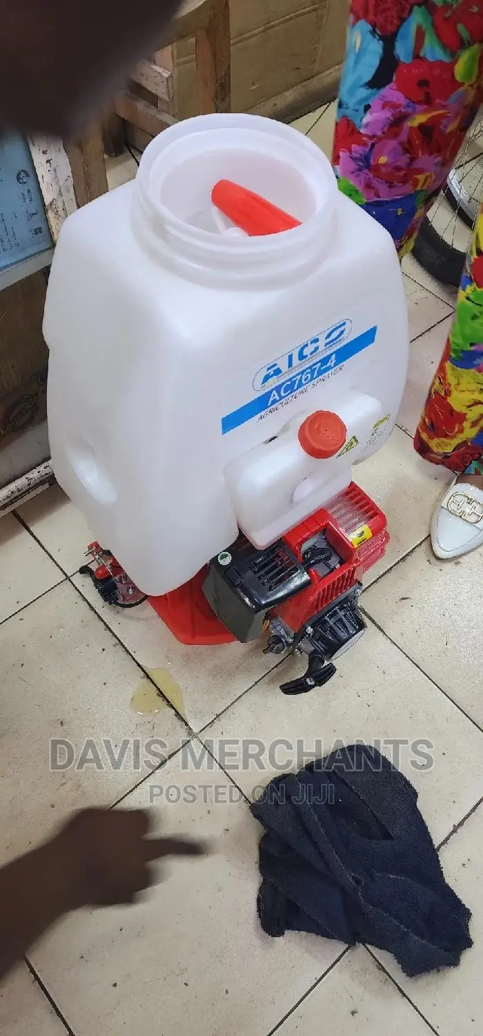 Motorized Knapsack Sprayer With 4 Stoke Engine