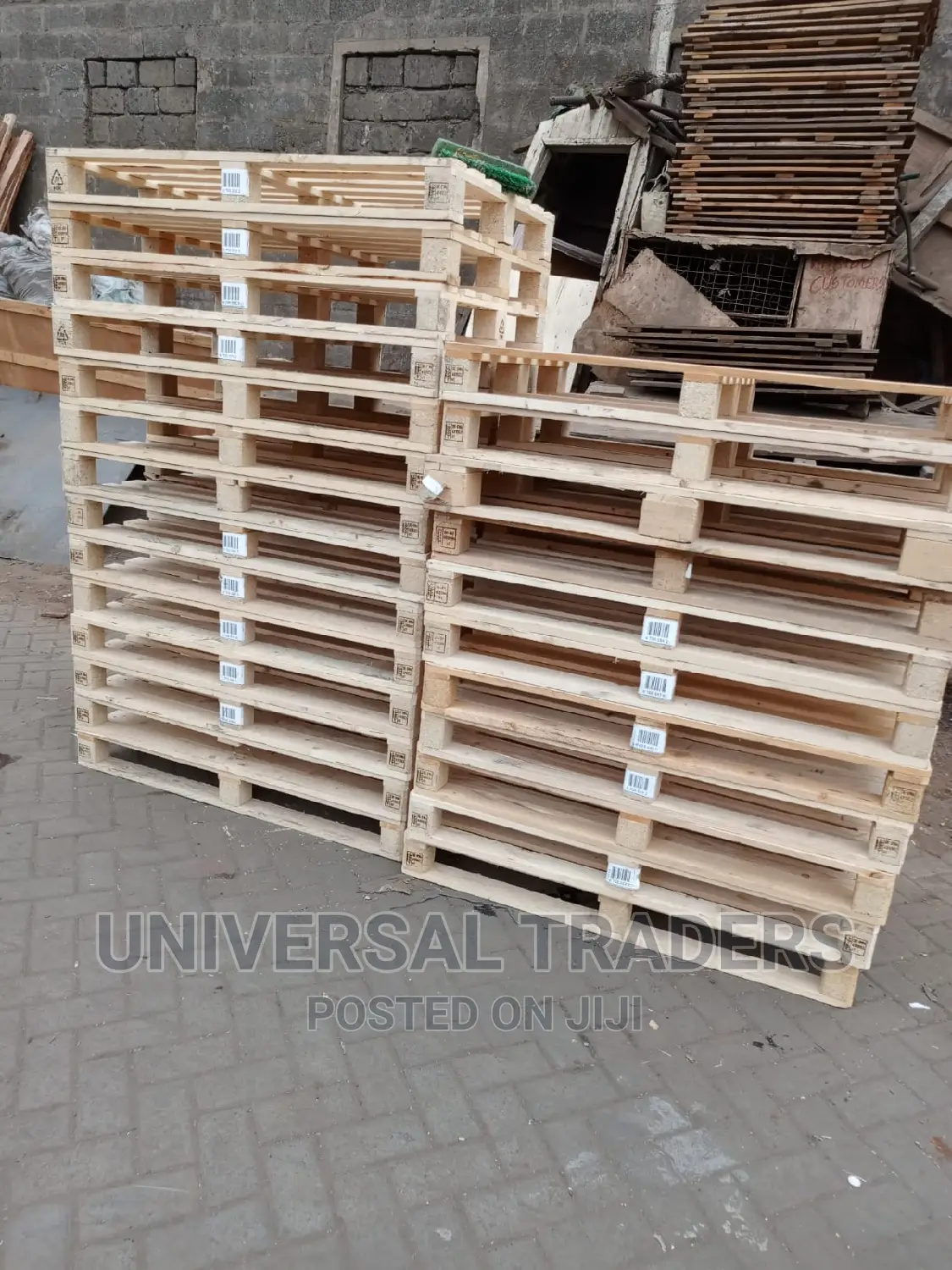 Wooden Pallets - Clean Wooden Pallets - New Wood Pallets