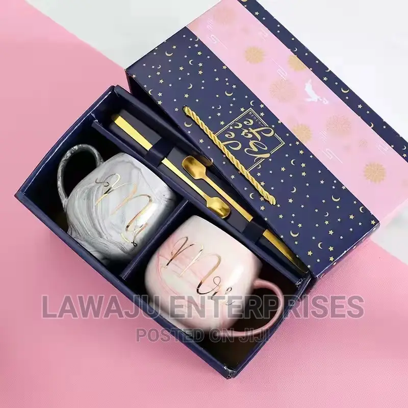 Luxurious Couple Cup Gift Box