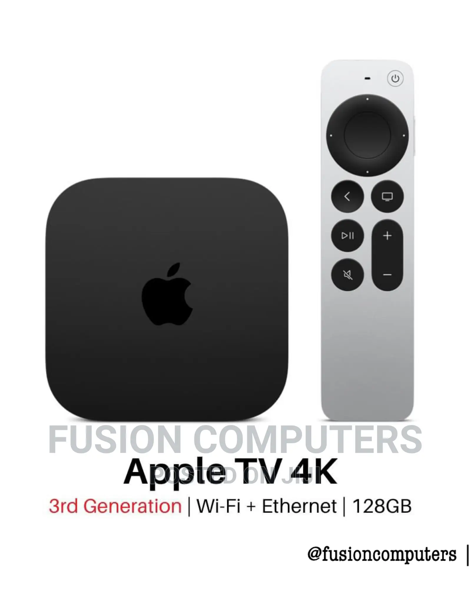 Apple Tv 128gb (3rd Generation) - Wi-Fi + Ethernet