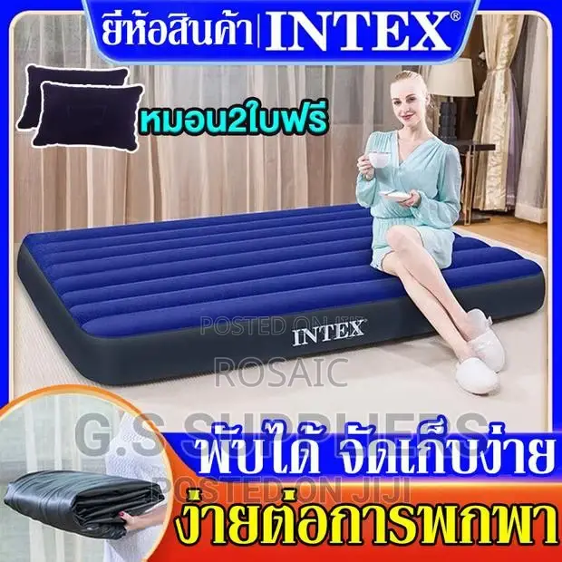 3*6 Inflatable Air Mattress With Electric Pump