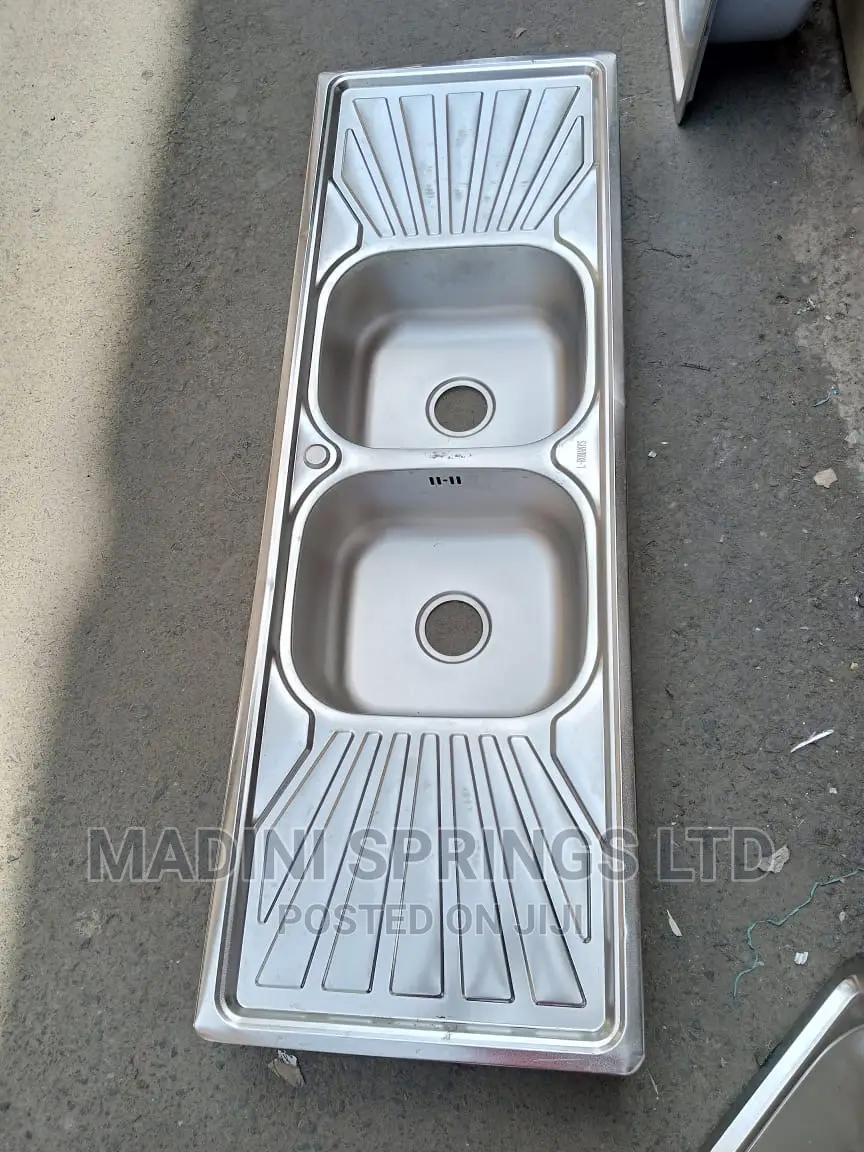 Stainless Steel Chrome Metallic Sinks + Waste(Heavy Gauge)