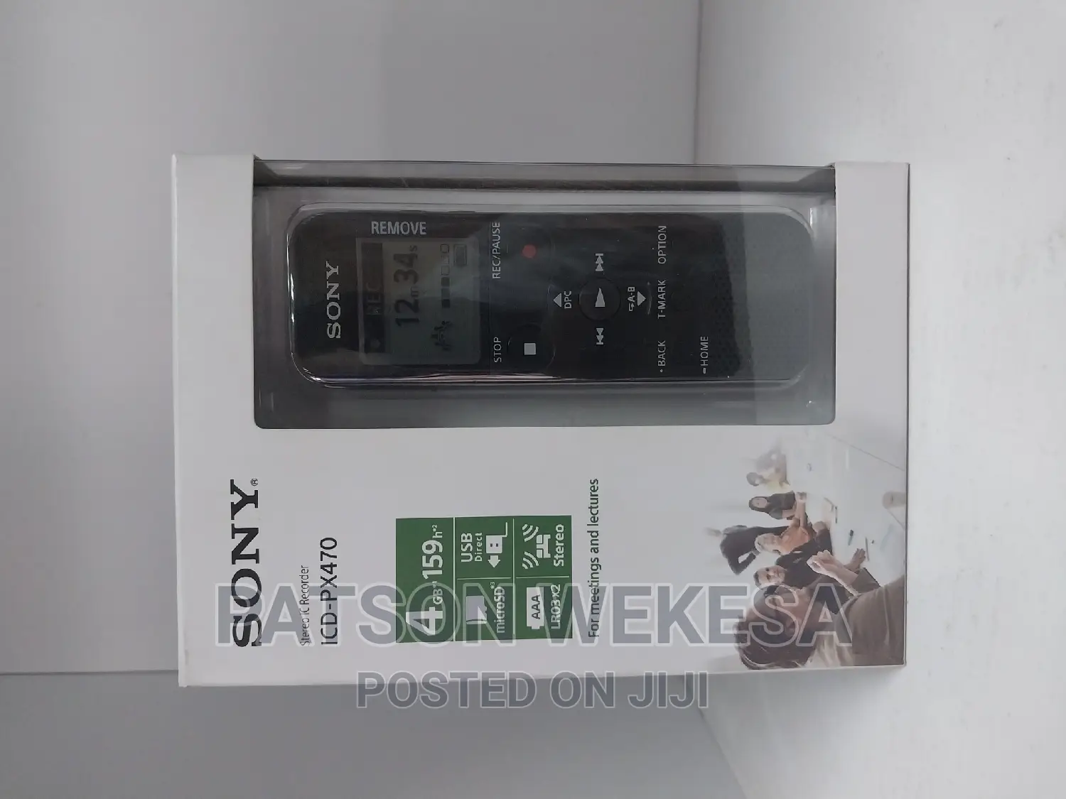 Sony Icd-Px470 Digital Voice Recorder With Usb