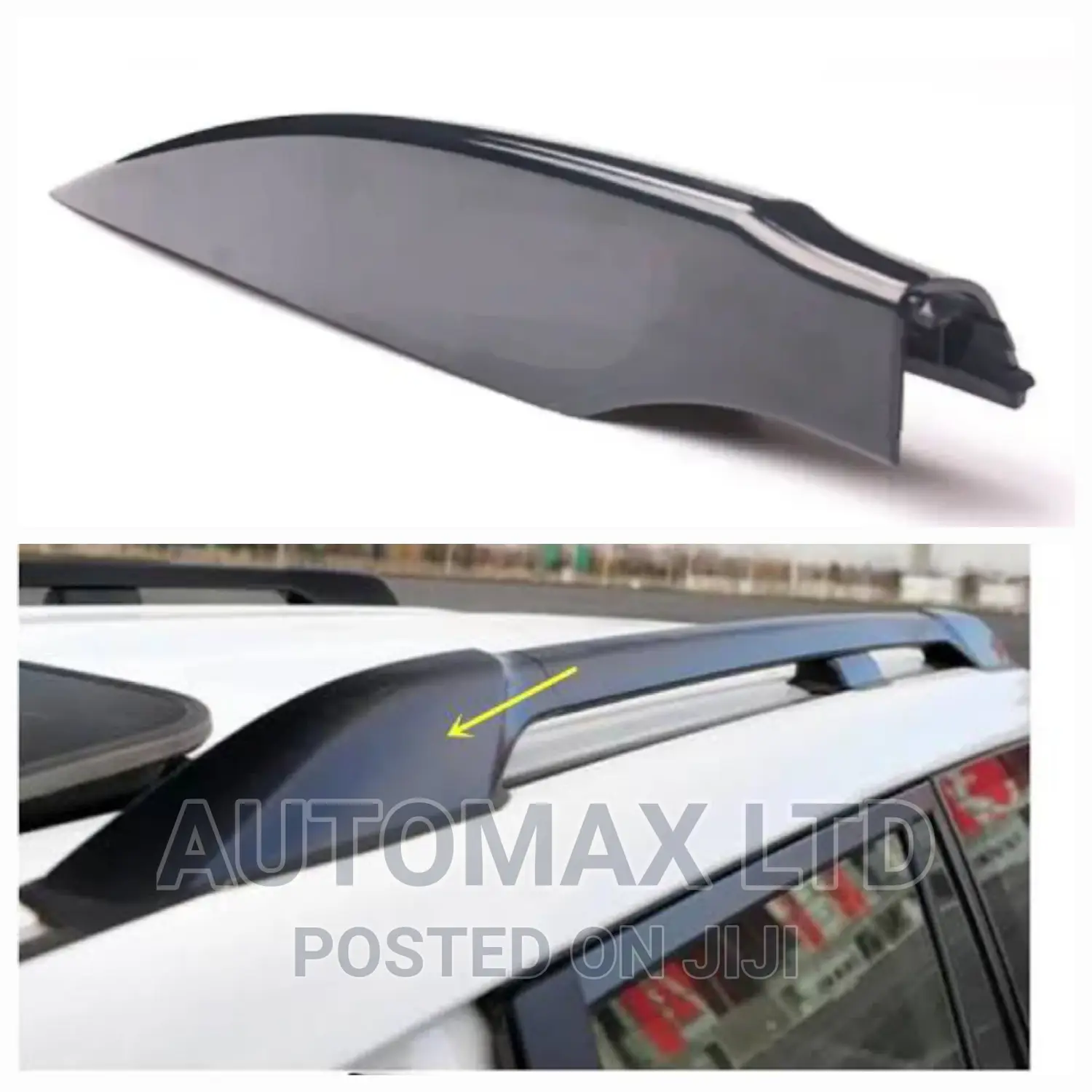 Toyota Prado, Vanguard, 100/200 Series. Roof Rack End Covers