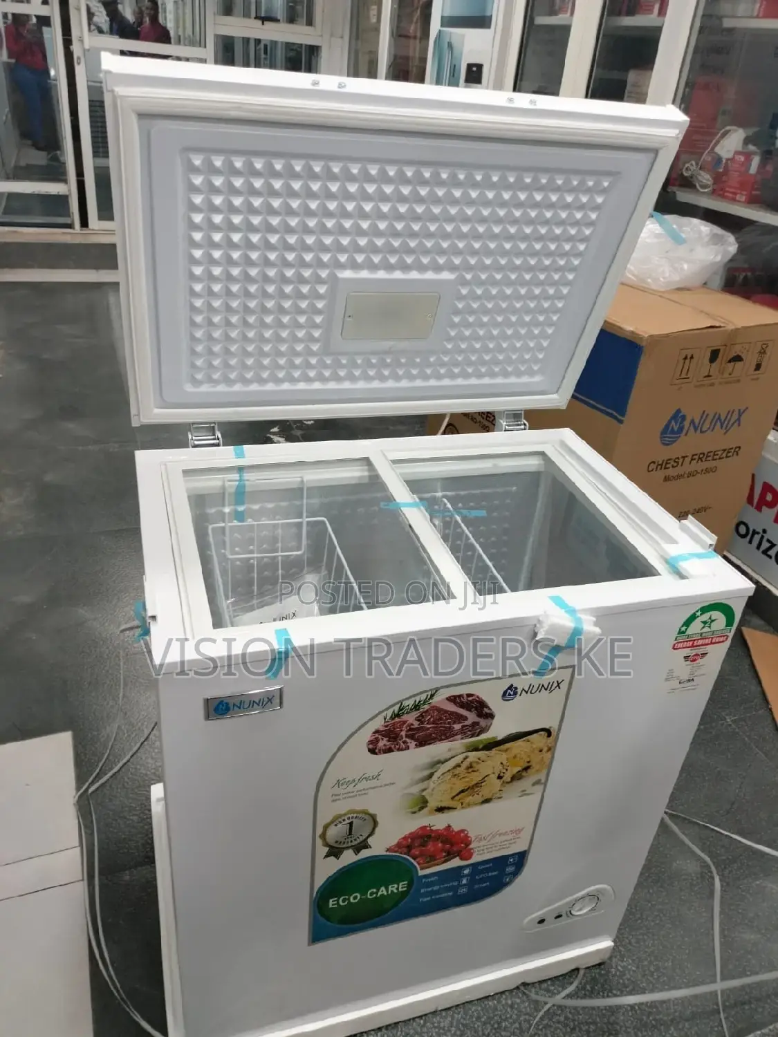Nunix 150ltrs Chest Freezer Deep Freezer
