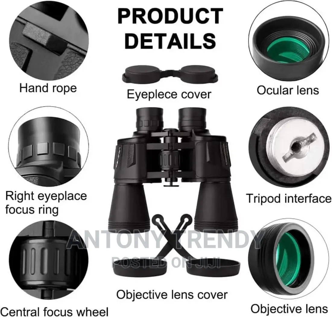 Binoculars Hd Fixed Zoom Outdoor 60 X 60